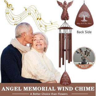 天使纪念铃悼念逝去亲人的慰风问哀礼物悼礼父072母离世的慰问纪