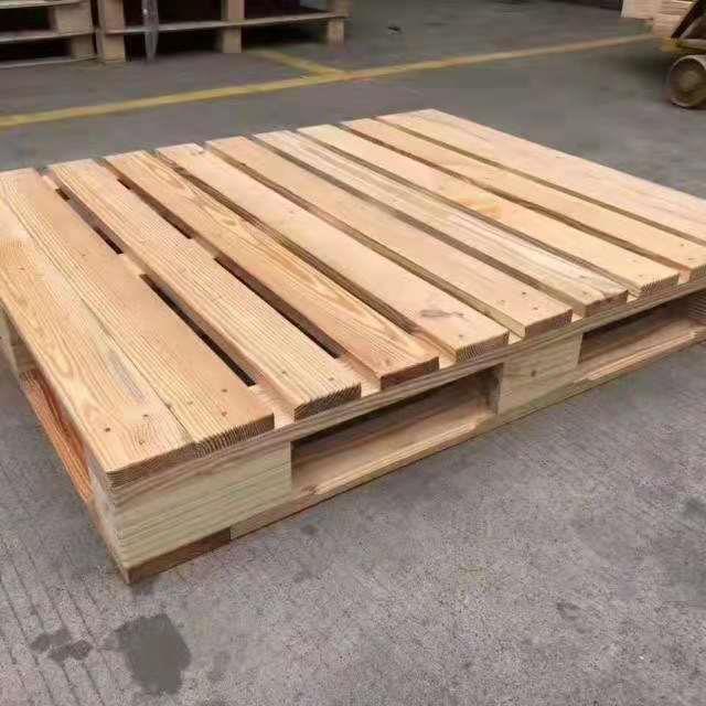 家川仓储厂松木托盘字托盘实木盘烘干免蒸熏松木BSN托木质托盘