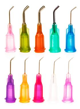 弯角针头 Techcon TE 系列专用高精密带针头点胶微型