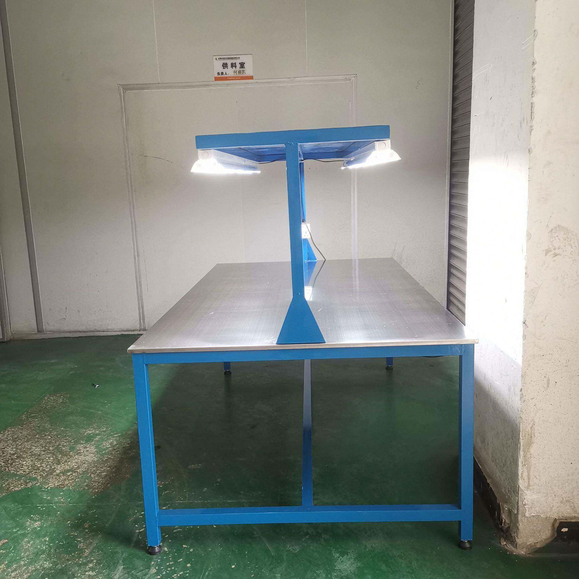 重型包钳工工作防锈静电维修桌不钢装配见描述台打车间流水线实验