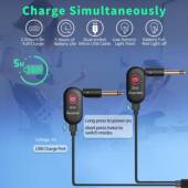 厂A家直销A11 317861电4吉他无线发射接收器吉他贝斯音频收发器便