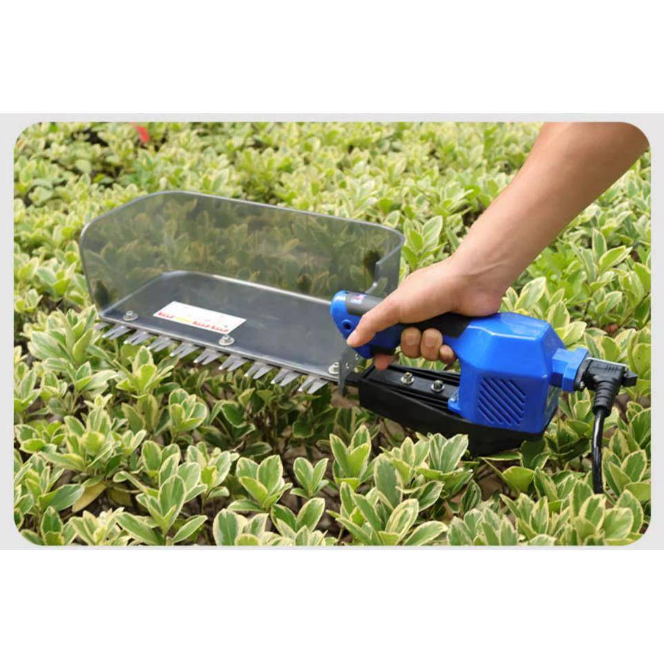 曼KD12-33RNJ充电式锂电尼采茶机电动无刷剪茶机单人卡小型采摘机