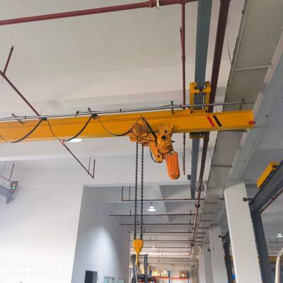 上1吨悬NNW挂单行车工海位吊装X1t电动吊机桁车L型吊挂式1吨梁行