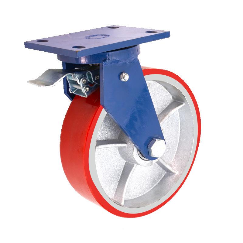 超重型蓝支支架1承0*3，67885载2吨蓝架脚轮