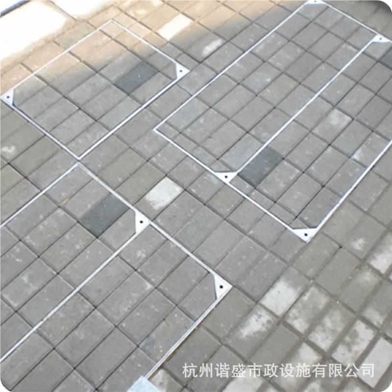 家直供230盖201不锈窨钢井盖井盖304隐形装饰厂井盖下水道井500圆