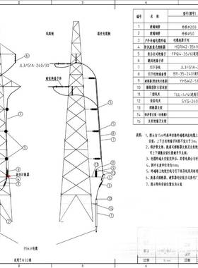引下67244线绝缘套管BR-35-240引下绝缘套管35KV铁塔导线3JL/G1A2