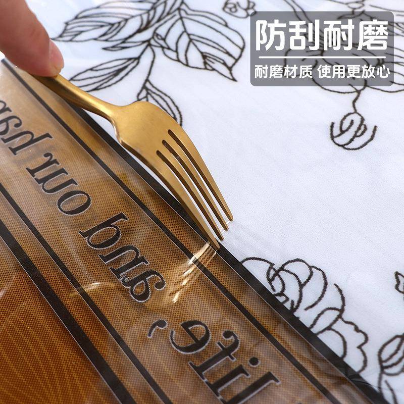 烤火桌子罩套长方形pvc透明防水皮罩烤火炉桌布取暖桌套罩电炉罩