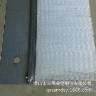 铝合金条刷密条刷29177黑白尼静龙丝密封挡尘刷封工业条毛刷条音