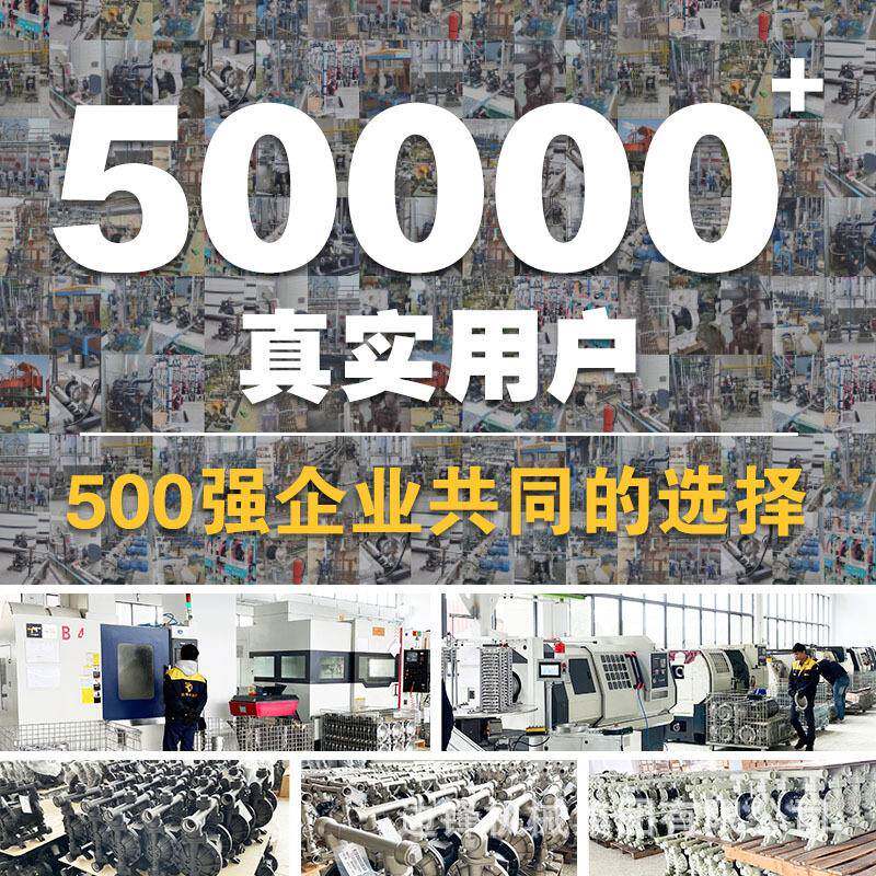 锋气动HEM膜隔泵铝合金BFQF-25LTF第三代气动泵化工边泵污水泵