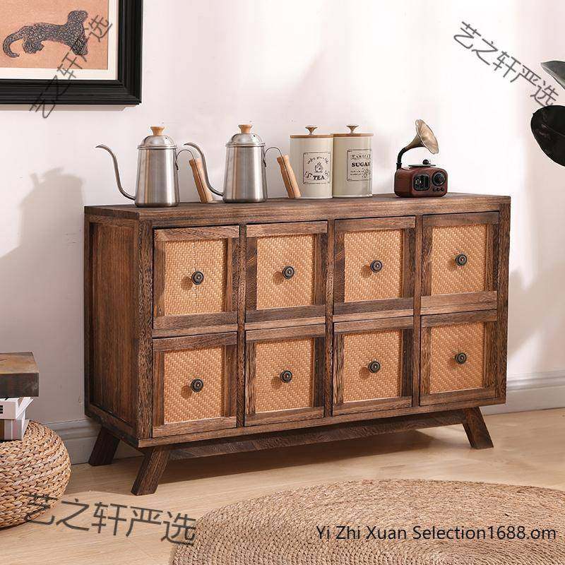 美式斗柜复收古纳柜藤编实木储物柜装客边柜新无品牌/中式组合抽,饰品/流行首饰/时尚饰品新,DIY配件,淘宝优惠券,粉丝福利购,淘宝优惠卷