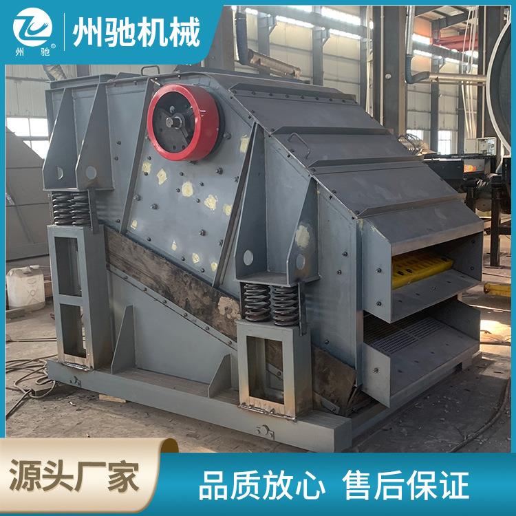 Y重K矿用圆振筛砂石2YA1220石动振筛选机双层型矿振动筛带行走轮