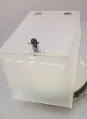 包53邮A务4亚克力温带氏隆基乐叶透明磨砂文财票据箱件收纳盒锁
