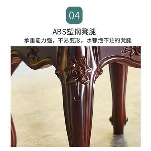 ?古式筝钢琴凳人欧式梳妆台凳子53465美式化单妆中古典家用小椅方