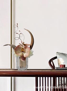 现代仿花样板房茶客厅餐桌花艺小桌58646花装饰摆品假几花道具设