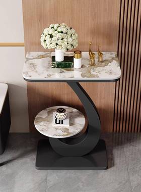 家用晶NZX石花架2花025新微款客厅阳台多地层落岩板架一体靠墙展