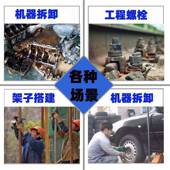 东锂科CZN电动手50N裸机重载大扭力架子工木工汽修风炮专0用扳电