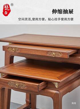 中供SWX桌香案台家用神台新佛式案台佛桌现代实木香烛台桌客厅香