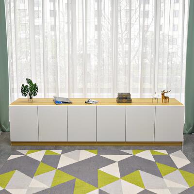 T飘窗柜矮柜电视落柜地柜长柜条储物7柜榻榻米自CMQ由组合收纳柜