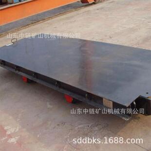 矿平板车装载道量用大送煤矿巷输板车加IOB厚钢材