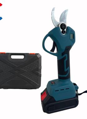 剪电动修枝园充电式林线园46205艺锂电无树枝剪数显款跨境果园便