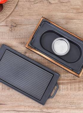 式酒精烤韩烤肉炉固体酒精环保油烧烤炉小TLF炉不粘烤用盘餐厅家