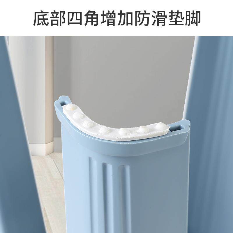 健安塑料凳子家用成人防可叠放约0815客厅加厚简方凳浴室滑高板新