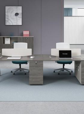 职椅员办公单桌办组合6人位简约YNF现代公室屏风人4人隔断工位桌