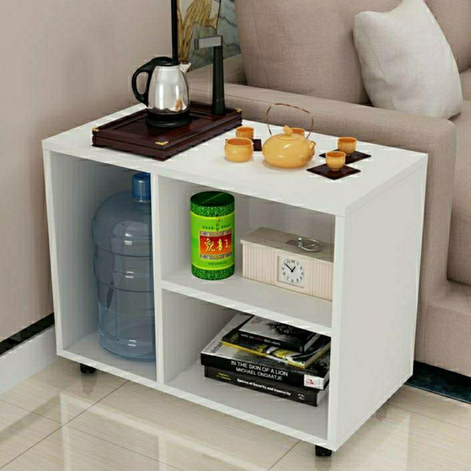 客IQS茶厅可移茶动烧水茶台桌小柜子柜水柜下置水桶家用储物餐边