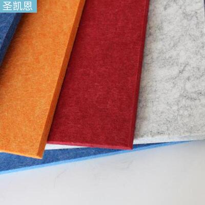 幼儿商维场墙园酯面装饰隔音材料阻燃吸音隔RLC音板聚纤吸音板厂