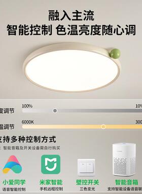 卧风室灯法式灯奶油灯具现代简约51034卧主灯202孩5新款女儿童房