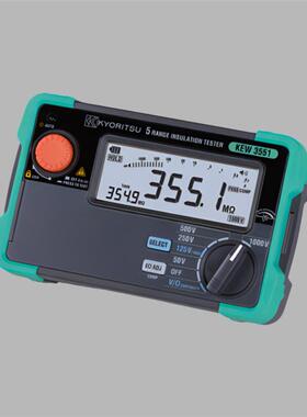 克列茨KEW3551数显绝缘导通仪KEW3552兆欧表KEW3552BT