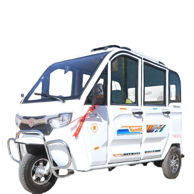 老年代宗申150步残车全封闭燃代步车色三轮燃油车三轮白车燃油油