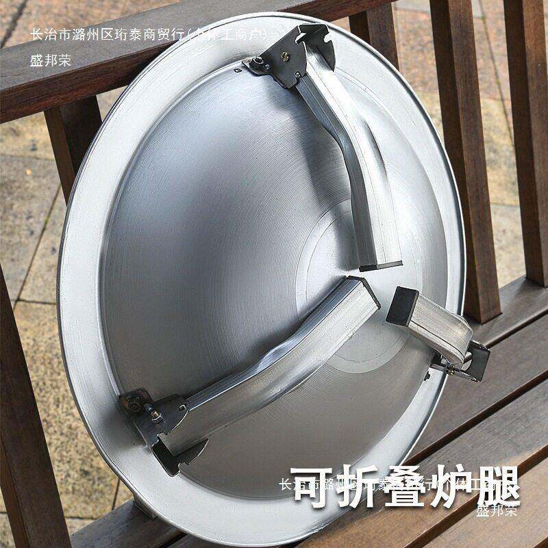 叠取烤火盆烧Wlyyds10炭烤盆碳盆烤火折炉木冬天暖盆围炉