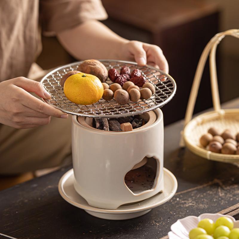 陶外苏打釉美户明火生烧水壶煮茶器家用茶具围炉煮茶壶炭火烧烤养