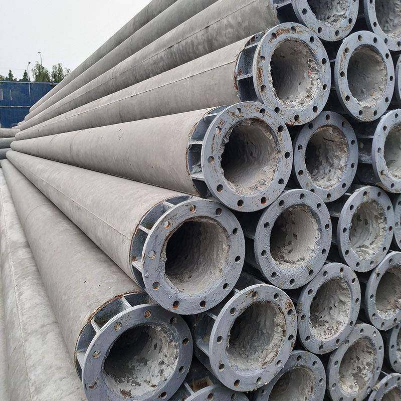 18米多种装法兰电线杆组特压高水泥电线杆非预应力电杆