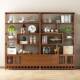 新中式 件博古架茶室置架茶叶展示柜多宝阁摆柜隔断93550柜物柜