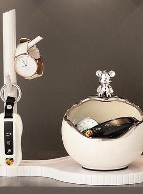 暴力AL100268品熊入户玄礼关摆件钥匙收纳进门口鞋柜客厅装饰乔门