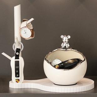 暴力AL100268品熊入户玄礼关摆件钥匙收纳进门口鞋柜客厅装饰乔门