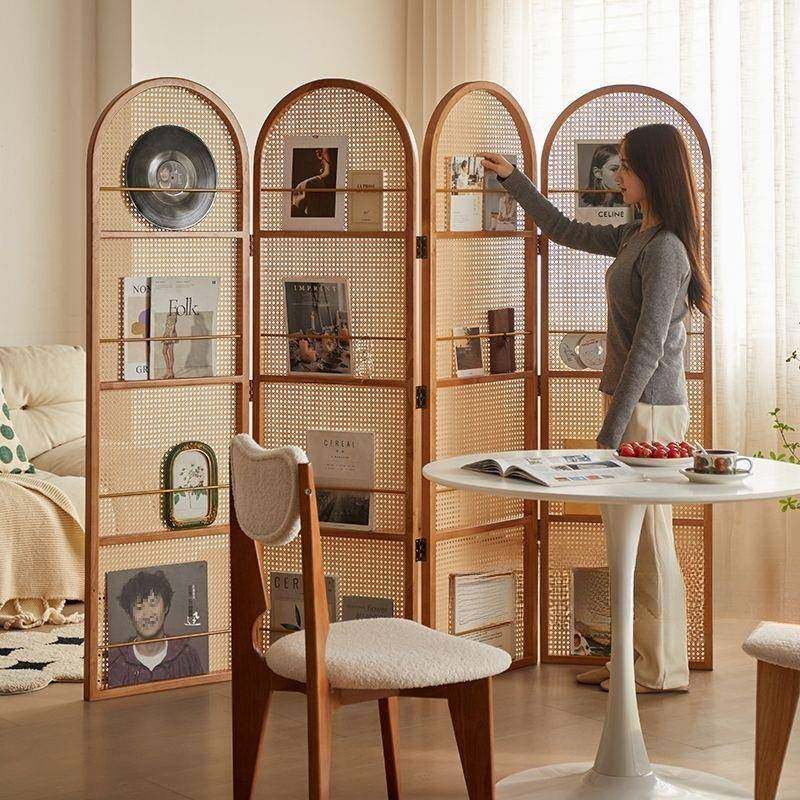 北欧风藤编风隔断屏艺术置SYS物架电木镀可移延动长客厅空间,基础建材,屏风,淘宝优惠券,粉丝福利购,淘宝优惠卷