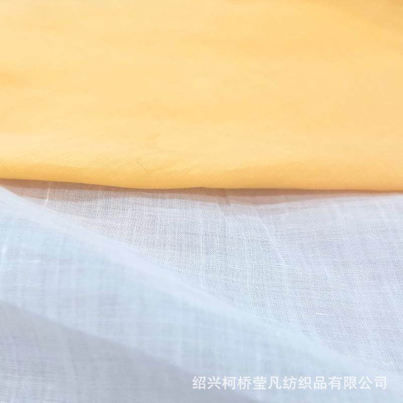 亚现货纯苎麻面料100支苎染麻薄款布料苎麻布苎GCP色麻麻麻棉棉麻