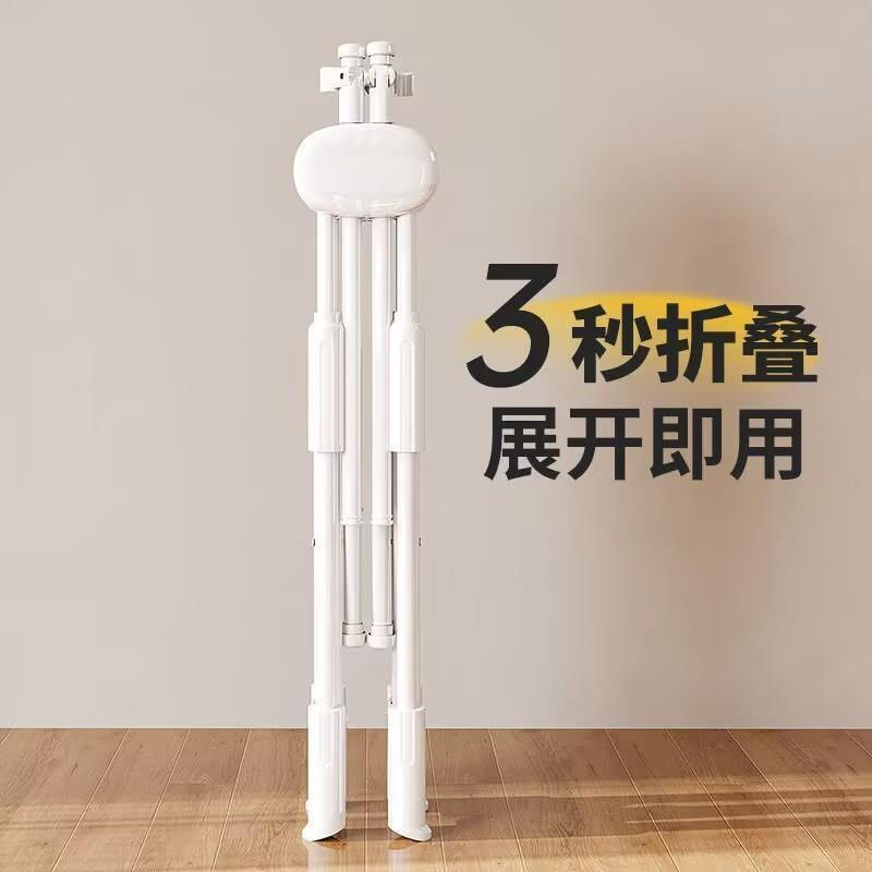 功能折叠晾衣架落卧地室内外伸缩置地晒衣架多WE0214子阳台室晒被