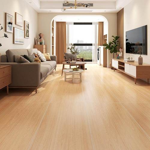 纹砖砖瓷砖600x1200厅卧室仿实木防滑厂标客地砖柔光仿木木地板仿