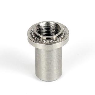 不锈钢螺母柱花齿压铆螺母柱盲孔BS m8螺帽密封