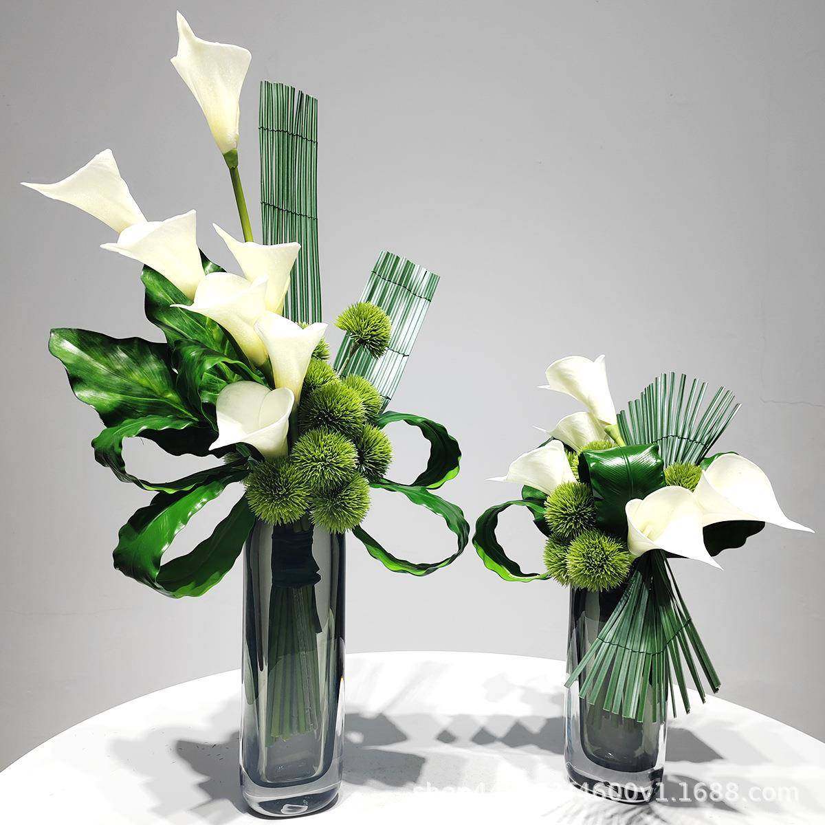现代轻奢马蹄莲仿真花样板房客厅餐桌电视柜绿植插花装饰桌面摆件,纺织面料/辅料/配套,纺织机械配件,淘宝优惠券,粉丝福利购,淘宝优惠卷