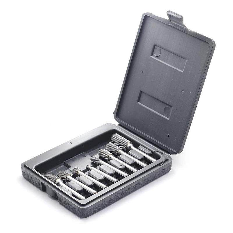 8件套钨钢磨金头质合旋转锉刀套装双槽金属木雕抛硬光金钨钢磨头,标准件/零部件/工业耗材,磨头,淘宝优惠券,粉丝福利购,淘宝优惠卷