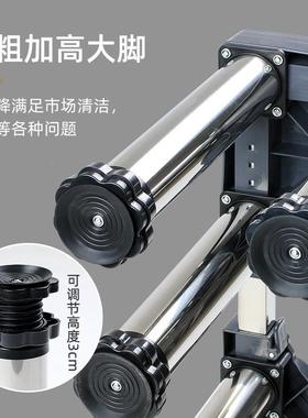 加机高筒洗衣底座脚架全自箱动滚波轮通用垫高托架冰架ETS不锈钢