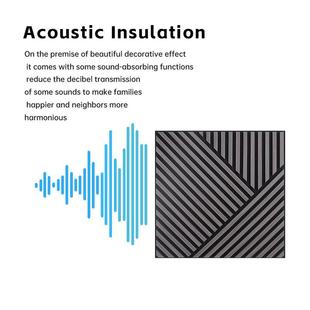 吸音降噪神器木条异形板格格栅MDF栅背景墙HEP美装 饰板HDF化隔音