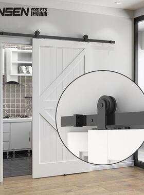 导谷仓门吊美式谷厨仓门轨道房室轨内卫无品牌/生间五金滑道轨厂