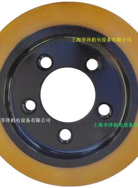 LINDE牵引车P20驱动轮方向轮传动轮电动拉车行走轮聚氨酯轱辘