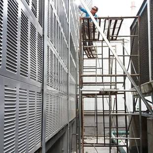 冲空压设备声屏机隔音板工厂设备模空噪音治理气能降床噪声屏障吸